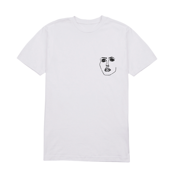 Face Tee | White